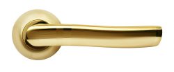 Дверная ручка RAP 3 SG/GP матовое золото/золото