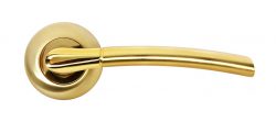 Дверная ручка RAP 6 SG/GP матовое золото/золото