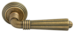 Дверная ручка RAP-CLASSIC-L 5 OMB старая матовая бронза
