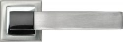 Дверная ручка RAP 16-S SN/CP белый никель/полированный хром