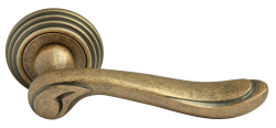 Дверная ручка RAP-CLASSIC-L 6 OMB старая матовая бронза