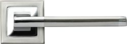 Дверная ручка RAP 17-S SN/CP белый никель/полированный хром